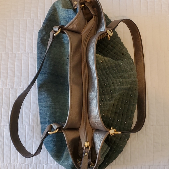 💥SOLD💥Sparkly Denim Shoulder Bag - Picture 7 of 8